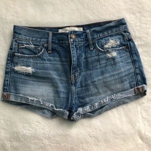 Abercrombie denim shorts